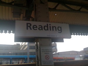 Reading - change trains!